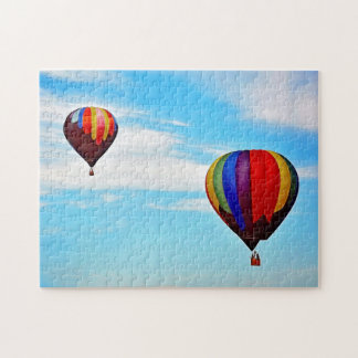 Hot-luchtballon Puzzle Legpuzzel