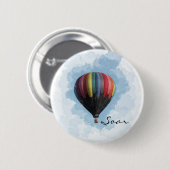 Hot-luchtballon Ronde Button 5,7 Cm (Voorkant /achterkant)