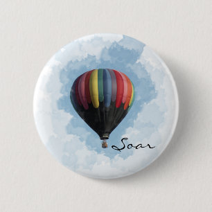 Hot-luchtballon Ronde Button 5,7 Cm