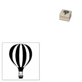 Hot-luchtballon Rubberstempel (Gestempeld)
