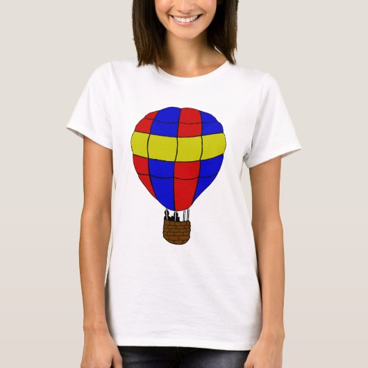 Hot-luchtballon T-shirt (Voorkant)