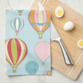 Hot-luchtballon Theedoek (Quarter Fold)