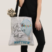 Hot-luchtballon Tote Bag (Dichtbij)