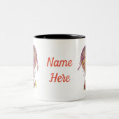 Hot-luchtballon Tweekleurige Koffiemok (Center)