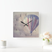 Hot-luchtballon Vierkante Klok (Huis)