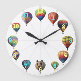 Hot-luchtballonkast Grote Klok