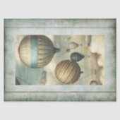  hot-luchtballonnen 2 deklappapier tissuepapier (Voorkant)