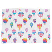 Hot-luchtballonpatroon Large Cadeautasje (Voorkant)