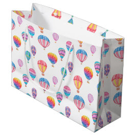 Hot-luchtballonpatroon Large Cadeautasje