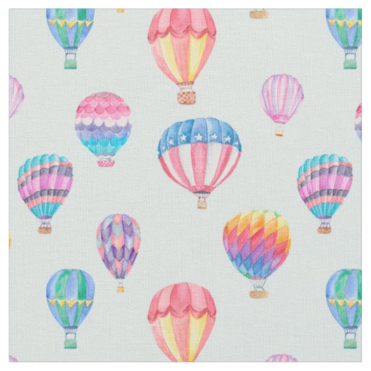 Hot-luchtballonpatroon Stof (Close Up)