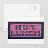 Hot Lunch 2 Briefkaart (Voorkant / Achterkant)