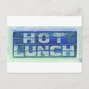 Hot Lunch Briefkaart