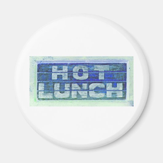 Hot Lunch Magneet (Voorkant)