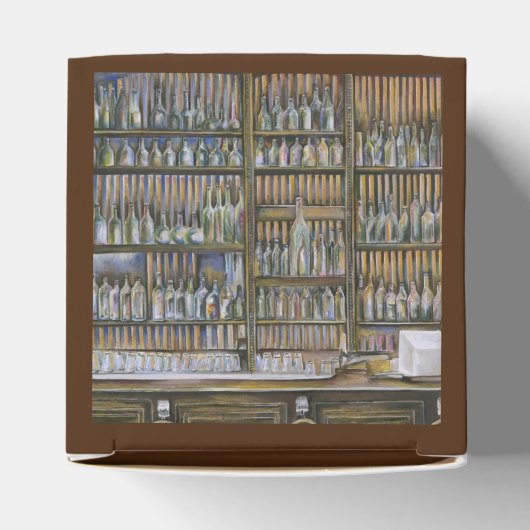 Hot, maar niet bewegend bedankdoosjes (Bovenkant)