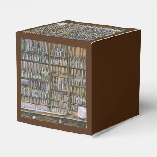 Hot, maar niet bewegend bedankdoosjes (Achterkant)