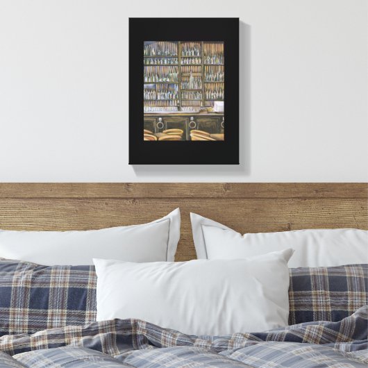 Hot, maar niet bewegend canvas afdruk (Insitu (Slaapkamer))