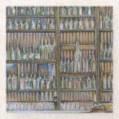 Hot, maar niet bewegend glazen onderzetter (Voorkant)