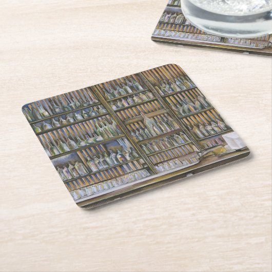 Hot, maar niet bewegend kartonnen onderzetters (Schuin)