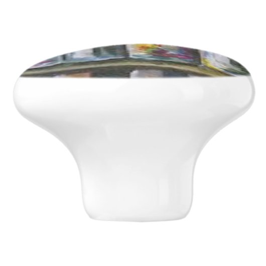 Hot, maar niet bewegend keramische knop (Zijkant)