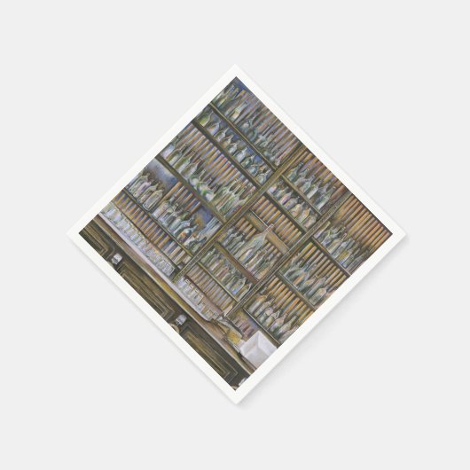 Hot, maar niet bewegend servetten (Hoek)