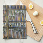 Hot, maar niet bewegend theedoek (Quarter Fold)