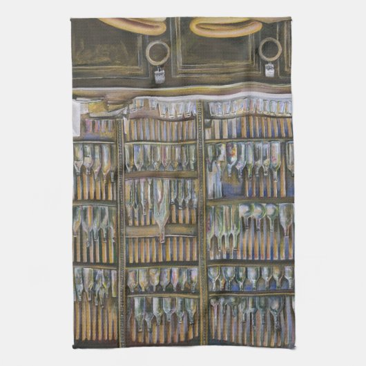 Hot, maar niet bewegend theedoek (Verticaal)