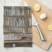 Hot, maar niet bewegend theedoek (Quarter Fold)