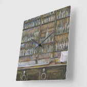 Hot, maar niet bewegend vierkante klok (Hoek)