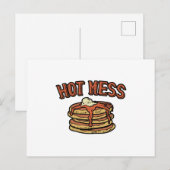 Hot-maesspantserontbijt Aankondigingskaart (Voorkant / Achterkant)