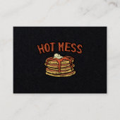 Hot-maesspantserontbijt Visitekaartje (Voorkant)