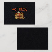 Hot-maesspantserontbijt Visitekaartje (Voorkant / Achterkant)