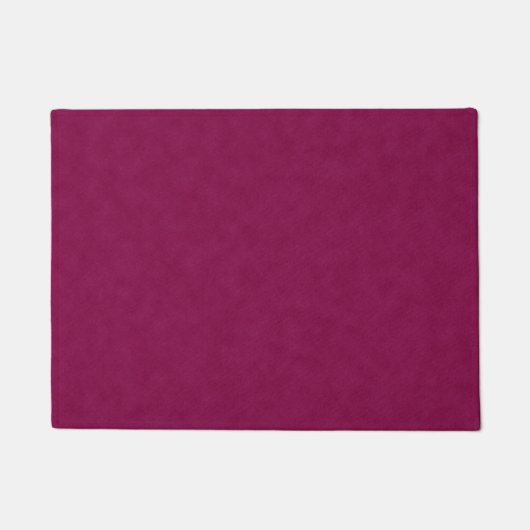 Hot Magenta Denim Texture Deurmat (Voorkant)