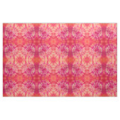 Hot-magenta en Oranje-tinkleurstof Stof (Fat Quarter)