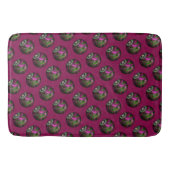 Hot Magenta Lawn Bowls, Memory Foam Bath Mat (Voorkant)