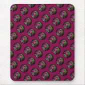 Hot Magenta Lawn Bowls, Mousepad Muismat (Voorkant)