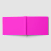 Hot Magenta Solid Color Gastenboek (Volledig)