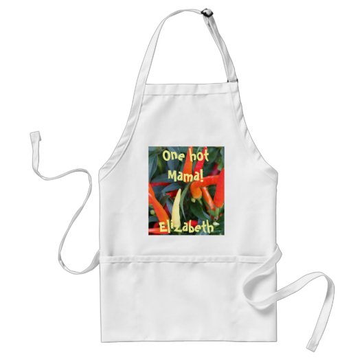 Hot Mama Apron Standaard Schort (Voorkant)
