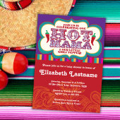 Hot Mama Baby shower Uitnodiging