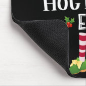 Hot Mama Christmas Elf Matching Pajama X-mas Party Muismat (Hoek)