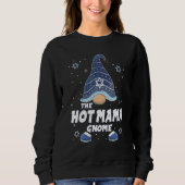 Hot Mama Gnome Hanukkah Family Matching for men w Trui (Voorkant)