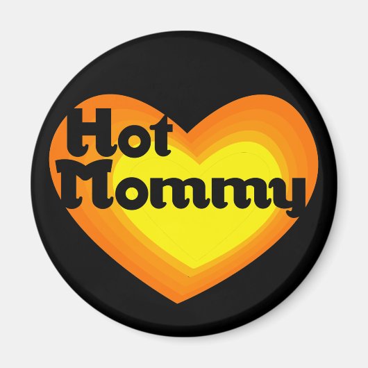 Hot mama magneet (Voorkant)