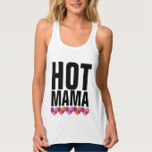 HOT MAMA MOM T-shirts en Tanktops (Voorkant)