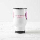 Hot Mama  Roze reismuis Sjabloon Reisbeker (Center)