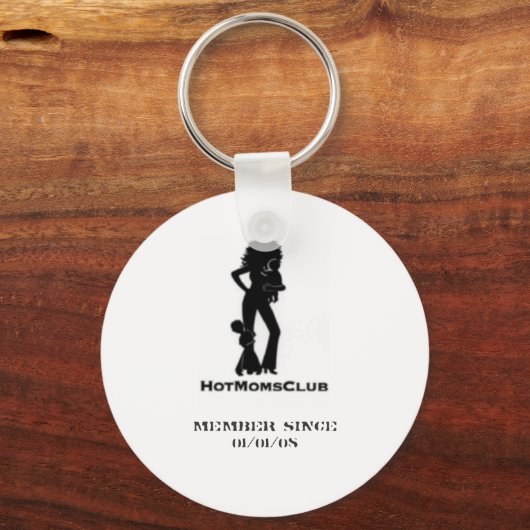 hot mama sleutelhanger (Voorkant)