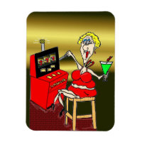 HOT MAMA SLOT MACHINE LUCKY 7'S MAGNEET