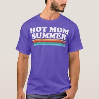 Hot mama Summer Retro Palm Tree T-shirt
