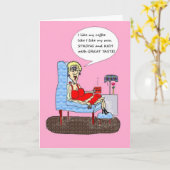 HOT MAMA'S MEN AND COFFEE FUNNY BIRTHDAY CARD KAART (Gele Bloem)