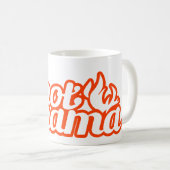 Hot mamma oranje mok (Voorkant rechts)