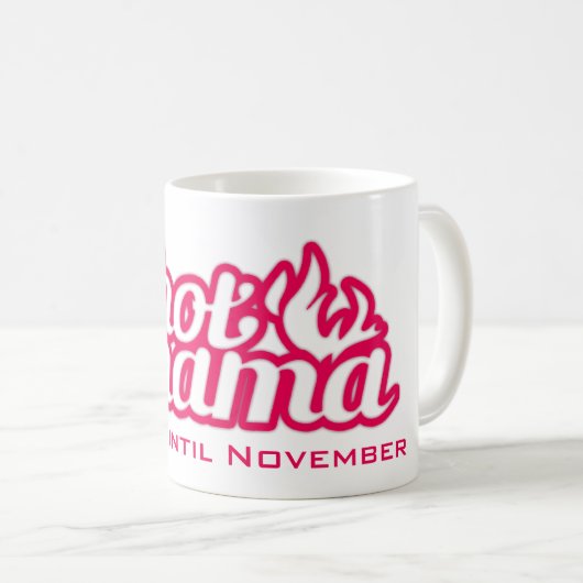 Hot mammake baking vervaldatum roze mok (Voorkant rechts)