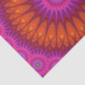 Hot mandala tissuepapier (Detail)